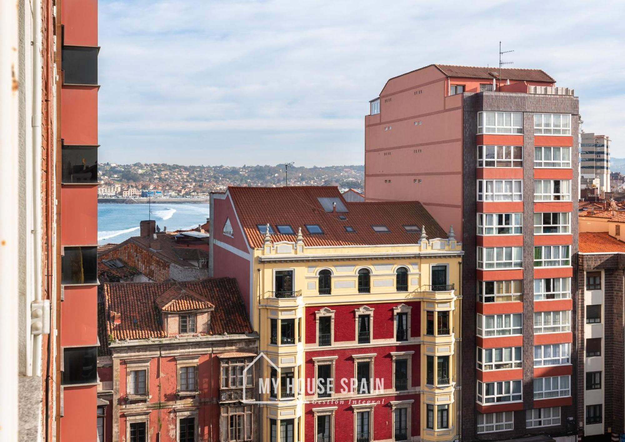 Myhousespain - Radiante Piso Junto A La Playa Gijón Zewnętrze zdjęcie