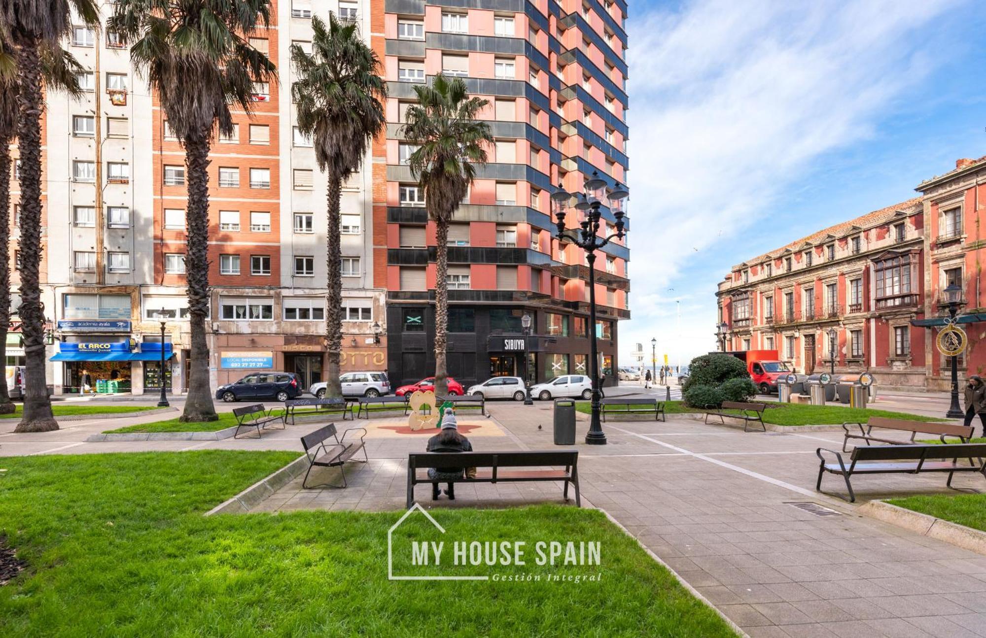 Myhousespain - Radiante Piso Junto A La Playa Gijón Zewnętrze zdjęcie